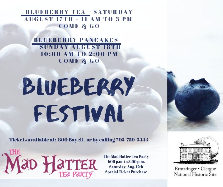 Blueberry Festival coming up this weekend City of Sault Ste. Marie